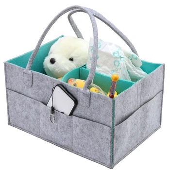 

Multifunctional Collapsible Felt Cosmetic Toy Storage Box Portable Storage Bag Portable Storage Bag
