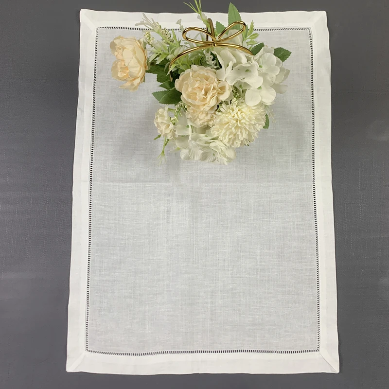 set-of-12-fashion-white-linen-hemstitched-placemats-embroidered-table-cloth-for-special-occasions-14-x20-inch