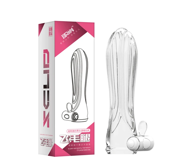Please Scud Shock Crystal Sets Spike Thorn Set Male Long-lasting Lock Fine Sexy Aid