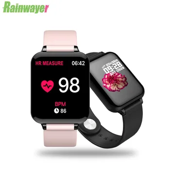 

Smart Wristband Blood Pressure Heart Rate Monitor Fitness Smart Bracelet Waterproof B57 Smart Watch for Android Men Women Watch