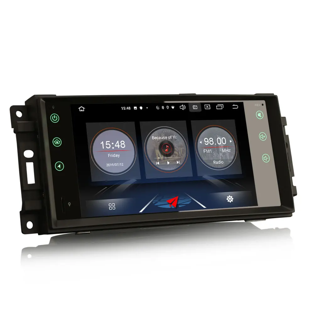 Автомобильная Мультимедийная система с GPS 7 &quotAndroid 10 0 для Jeep Liberty 2007 2012 Patriot 2009 2011
