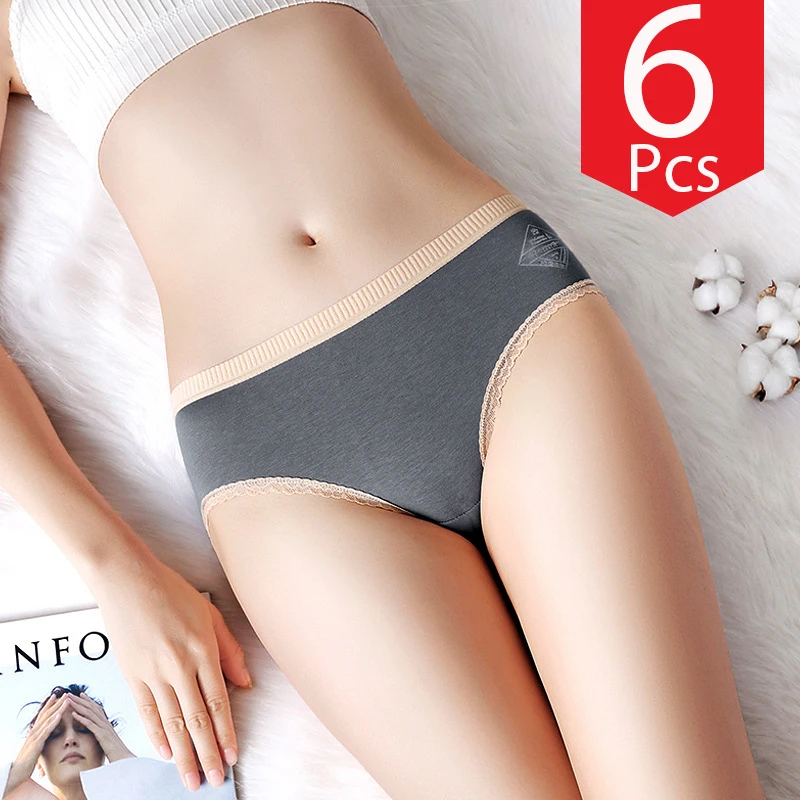 6 шт. Femenina трусики каваи женские новые сексуальное женское нижнее белье Ropa Interior