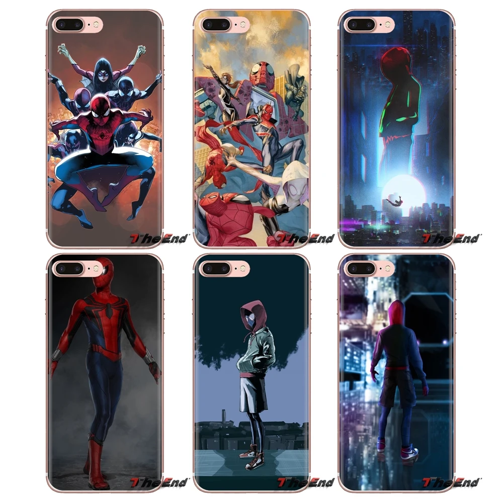 Для iPod Touch Apple iPhone 4 4s 5 5S SE 5C 6 6S 7 8 X XR XS Plus MAX Spider-Man в прозрачный мягкий чехол из ТПУ |