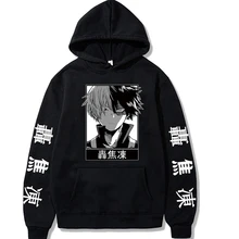 Meu herói academia japão anime shoto todoroki 2021 nova moda moletom masculino impressão pulôver inverno moletom com capuz
