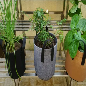 

garden Plant Grow Bags jardin Nonwoven Cloth Pot Gardening Bag Vegetable,Potato Planter Bag jardineria