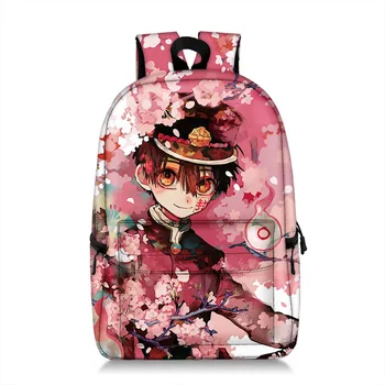 

Backpack Toilet-bound Jibaku Shounen Hanako-kun Mochila Travel Bags Anime Men&Women Capacity School Bags for Teenage Mochilas