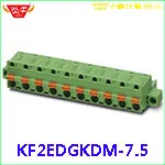 PLUG-IN Bloco TERMINAL 2EDGK 7.5 milímetros 2PIN