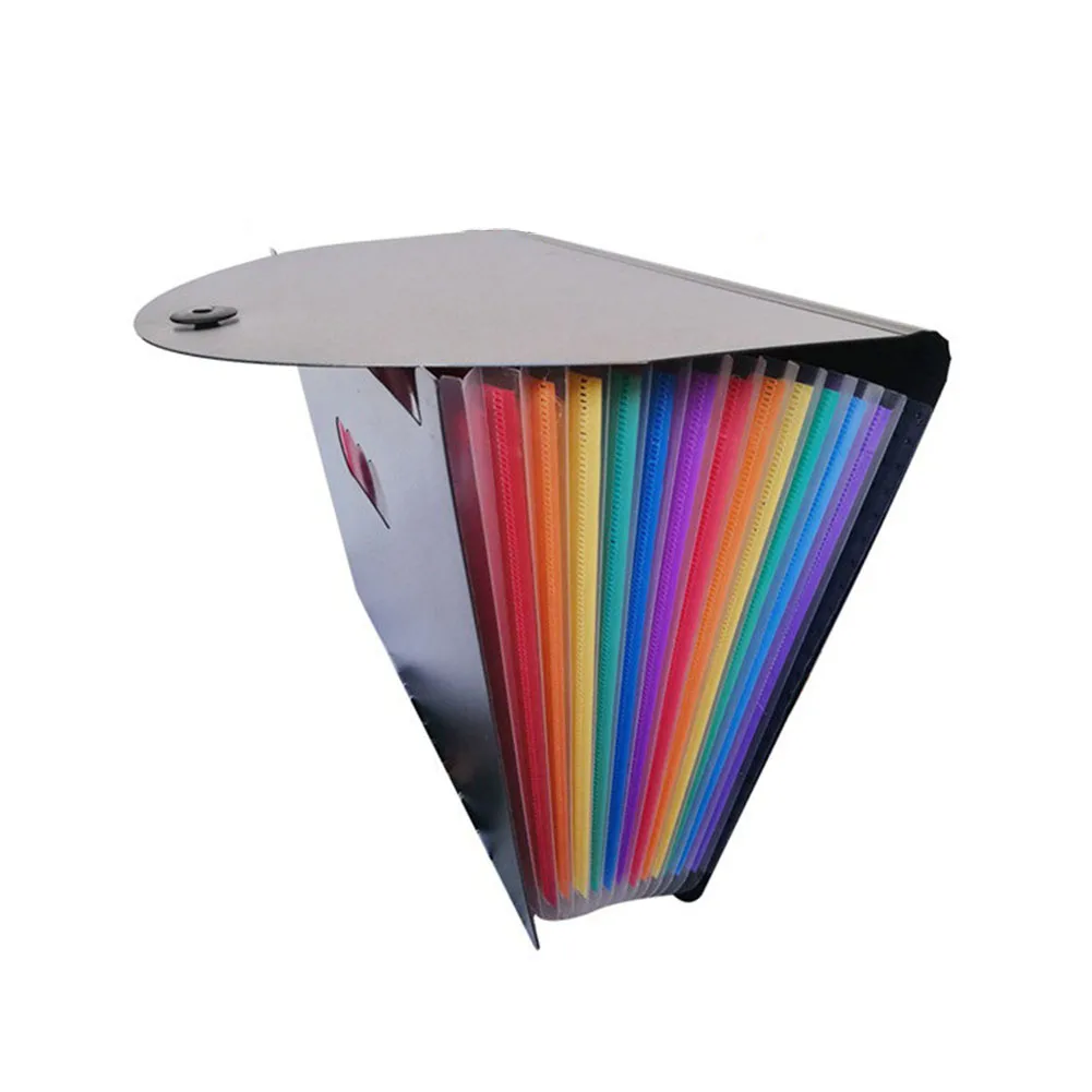 

12 Pockets Folder Expanding File Folder Organiser A4 Filing Folders Desk Storage Office Documents