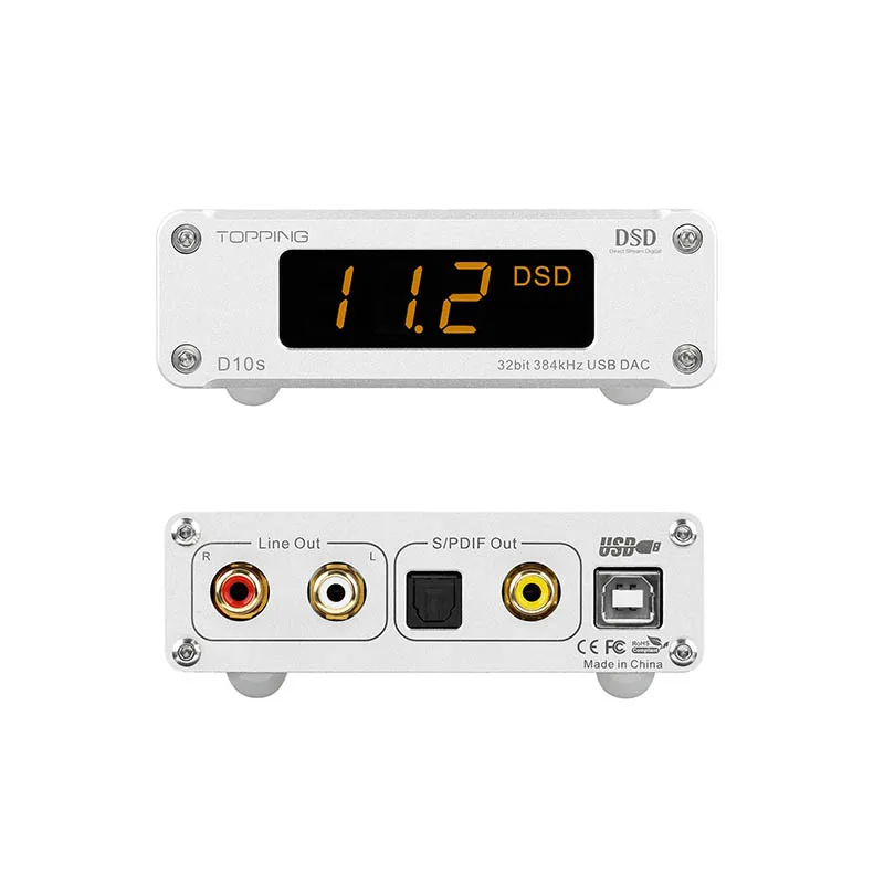 Original TOPPING D10s MINI Digital USB DAC XMOS