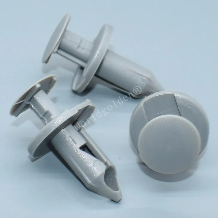 Nilight 100PCS Bumper Rivet Clips For GM 21030249 For Ford N807389S For