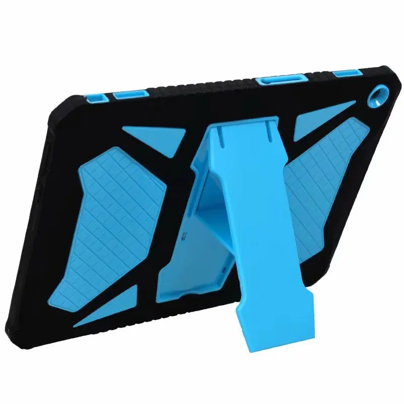 Black Blue Чехол для huawei M3 Lite 10 ударопрочный чехол с полной защитой корпуса чехол для huawei MediaPad M3 Lite 10 10,1 BAH-W09 BAH-AL00+ подарок - Цвет: Black Blue