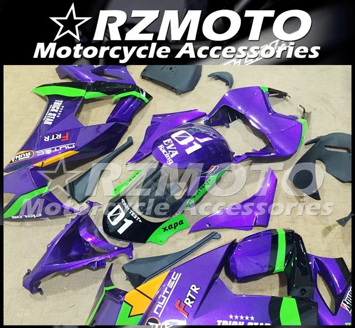 ABS мотоцикл обтекатель комплект для KAWASAKI ZX-10R 2008-2010 год кузов литьевая форма Магазин № 2254