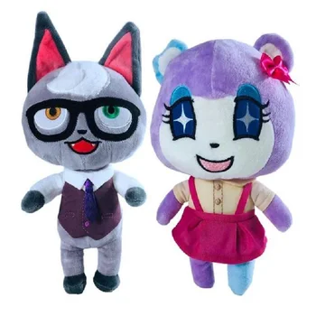 

Animal Crossing Plush Toys Doll Cartoon Soft Stuffed Toy Animal Crossing New Horizons Raymond Peluche Doll for Children Gifts