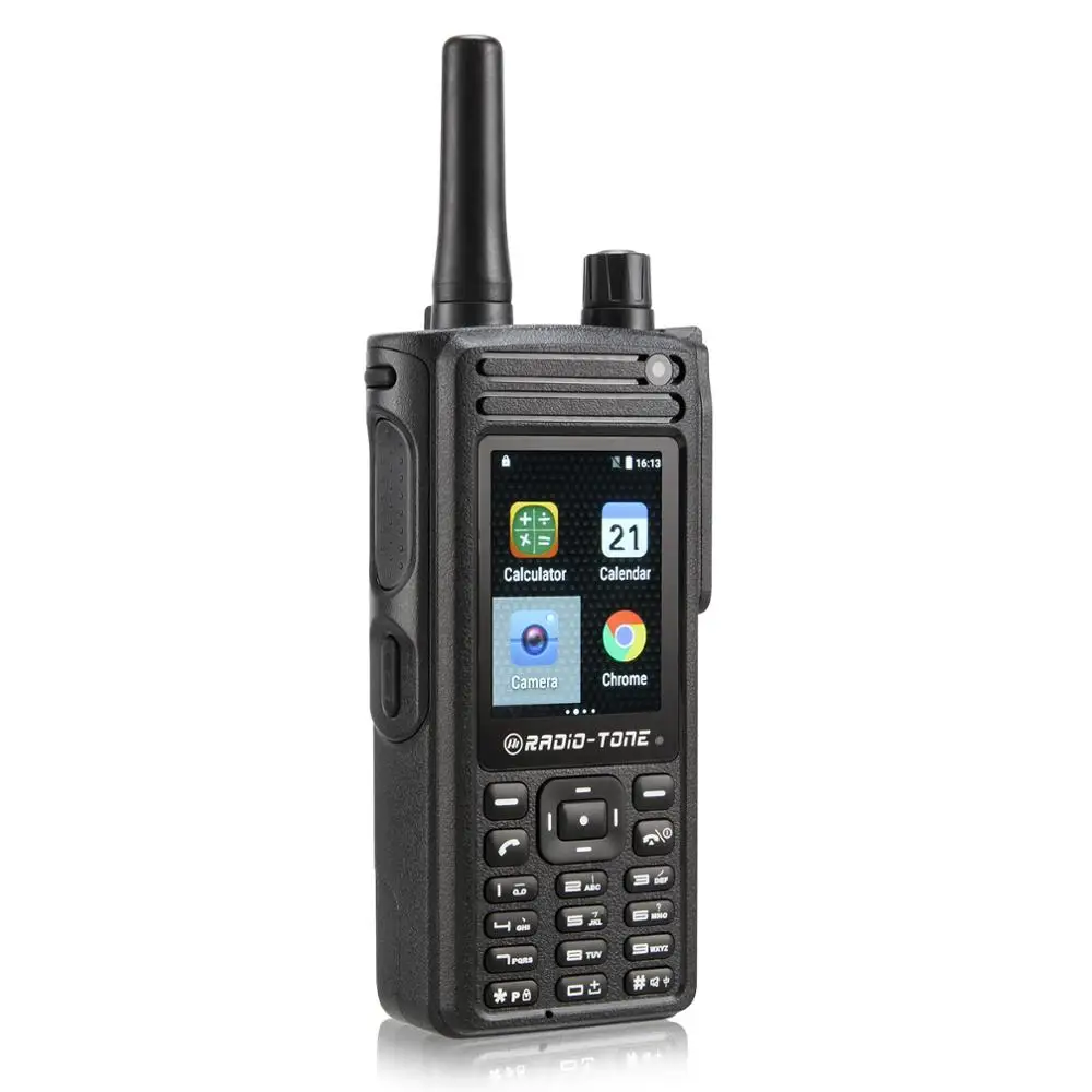 UK PLUG RT4 Радио-тон Android 6,0 wifi PTT Zello azetti смартфон переговорный 4G LTE - Цвет: UK PLUG