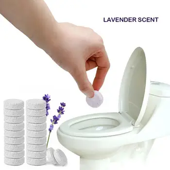 

20PCS Multifunctional Effervescent Spray Concentrate Cleaner Home Toilet Cleaner Chlorine Tablets Household Cleaning Tool