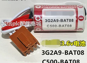 

10pcs Original NEW Batteries ER17/33 3.6V 17330 C500-BAT08 3G2A9-BAT08 PLC Battery With Plug Free Shipping