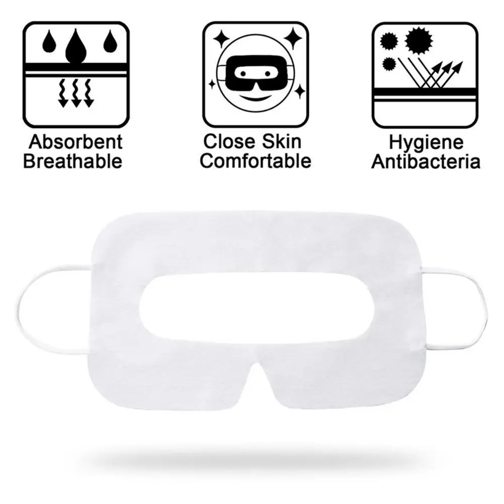 

100PCS Breathable Disposable Eye Mask For Oculus Quest 2 VR Headset Replacement Eye Cover Hygiene Eye Pad For Quest2 Accessories