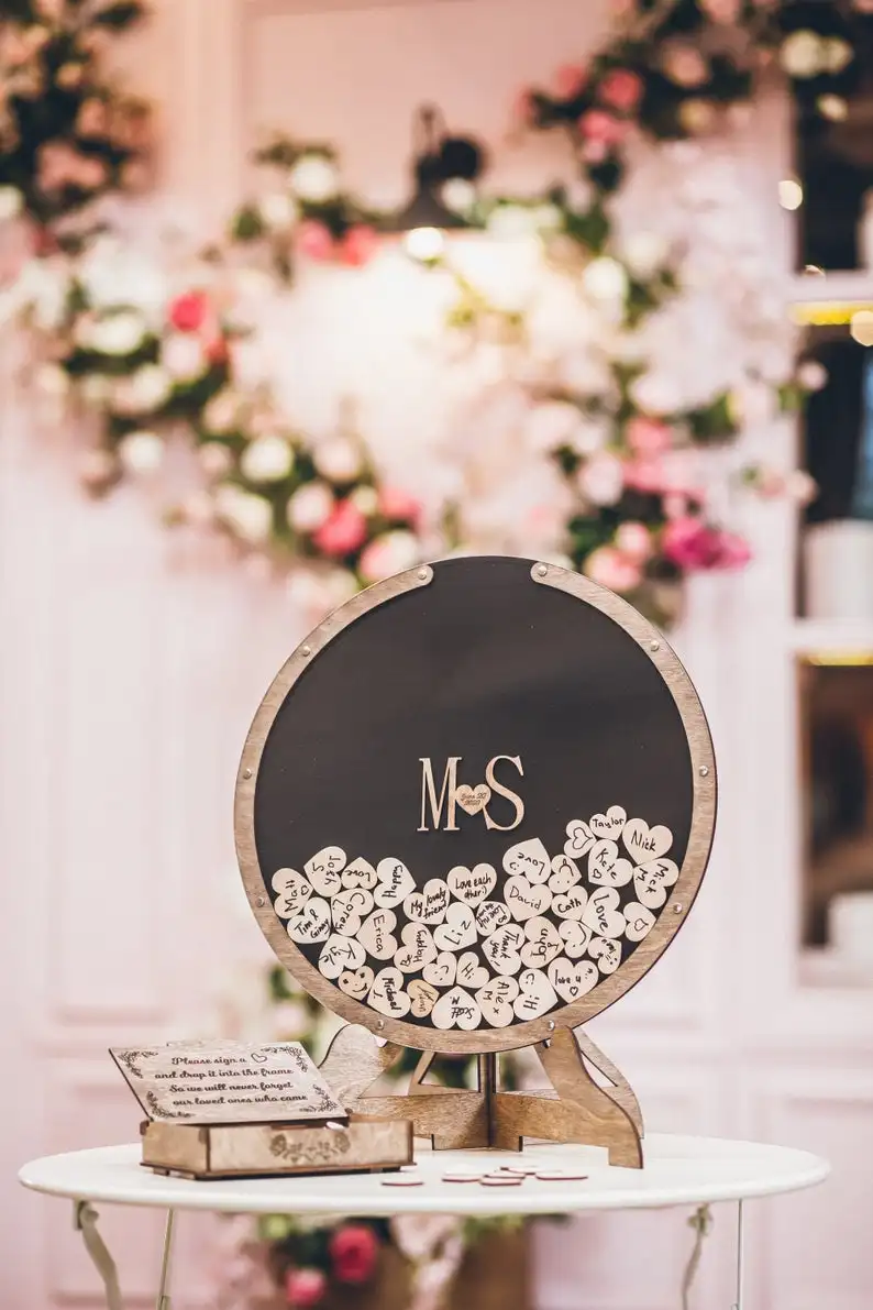 Персонализированная Свадебная Гостевая книга Альтернатива WeddingByEli | Дом и сад