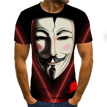 

Cool Clown 3D Tshirt Men Women Hip Hop Streetwear Joker Face 3D Printed T Shirt Summer Funny Short Sleeve 3d Joker Tshirts