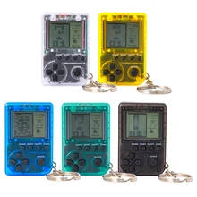 

Mini Console Game Machine Children's Handheld Nostalgic 26 Game Console With Keychain Tetris Video Game Kids Children Gifts
