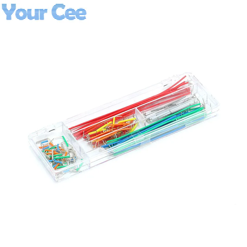 140pcs with box MB102 модуль питания+ прозрачная белая макетная плата 830 точек без пайки прототип хлеба+ 65 шт. перемычки+ 140 шт. перемычки с коробкой - Цвет: 140pcs with box