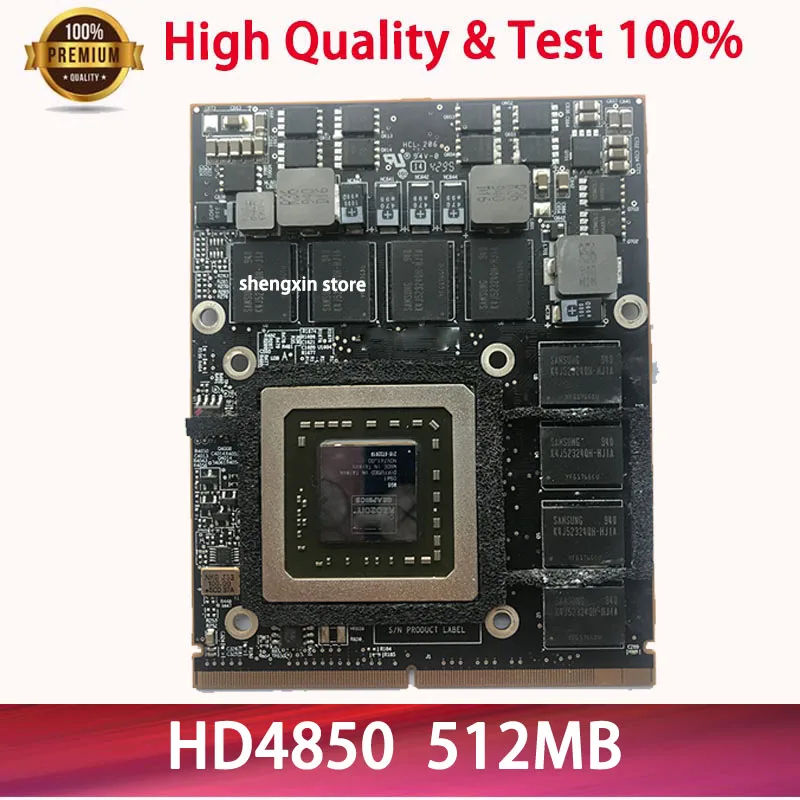 HD4850M HD4850 Графика карты 109-B91157-00 216-0732025 MB953LL/A Для iMac A1312 A1311 512 Мб