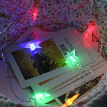 

10/20/30 LED String Light for Copper Wire LED Star String lights Holiday lighting Fairy Garland For Christmas Tree Wedding Party