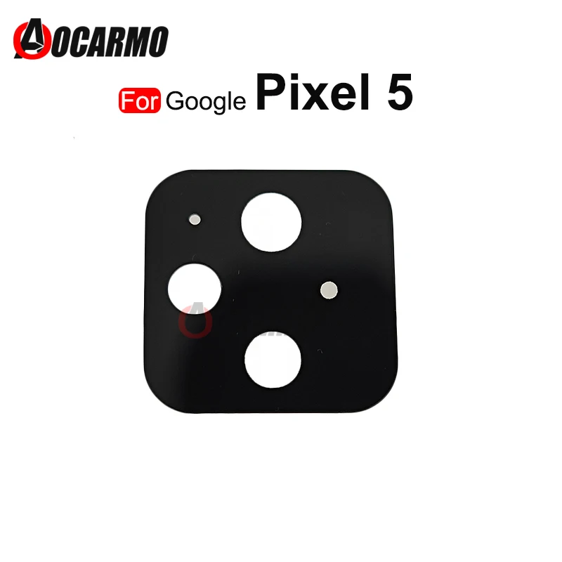 For Google Pixel 5 4A 5G 4G Back Camera Lens With Adhesive Sticker Replacement Parts | Мобильные телефоны и аксессуары