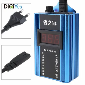 

80KW 110V-220V Smart Power Saver Household Meter Electricity Saving Box Electronic Screen Display for Family / School /Factory