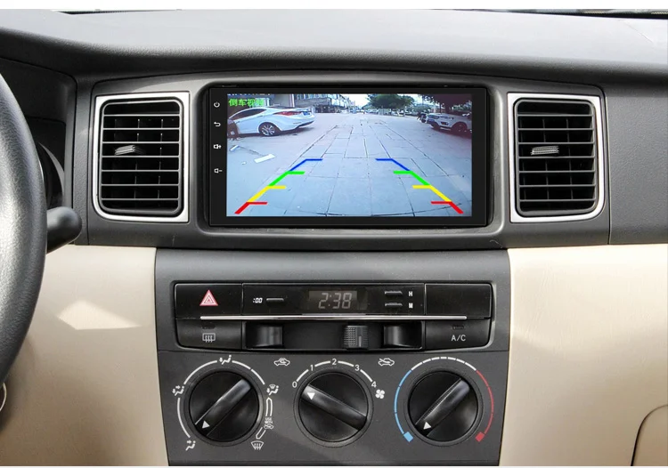 Rádios de Carro Jiuyin Android Polegada Ultra-fino 2 Din Gravador Universal Estacionamento Gps Estéreo Multimidia Auto Player Retrovisor 8.1 7 21 gps estéreo multimidia auto player retrovisor