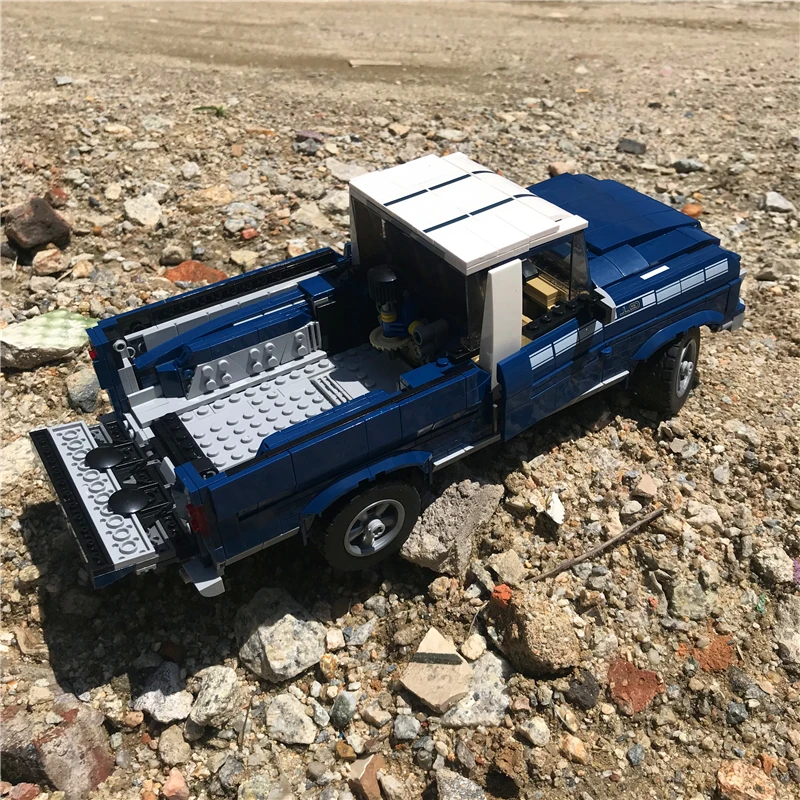 MOC 30410 Ford Mustang Pickup Truck Compatible with LEGO 10265