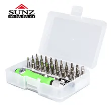 Mini-mini 32 em 1 conjunto de precisão chave de fenda multi-função ferramenta de mão ferramenta de reparo do telefone móvel