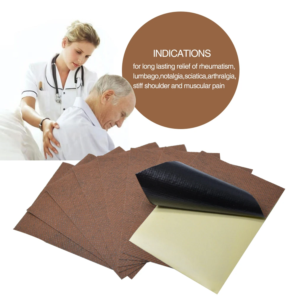 48Pcs Tiger Balm Painkiller Plaster Neck Back Body Pain Relaxation Joint Pain Patch Arthritis Rheumatoid Medical Patch D2391