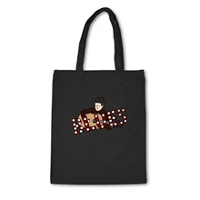 Креативные печатные хозяйственные сумки холщовые мешки для хранения женские многоразовые хозяйственные сумки складные Эко сумка-мешок художественная Мода Панк