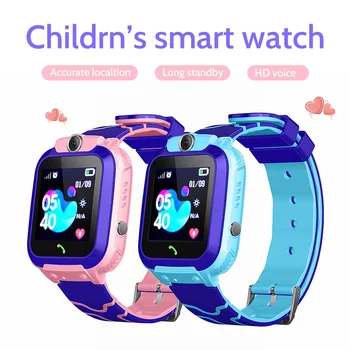 

Kids Smart Watch for ChildrenPhone Waterproof Smartwatch LBS Location 2G SIM Card SOS Call Baby Watches Boy Girl for Android IOS