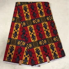 Mitex Печать Ткани Хлопчатобумажные для изготовления платьев юбки/африканские ткани Kitenge ткани африканская Pagne DF-386