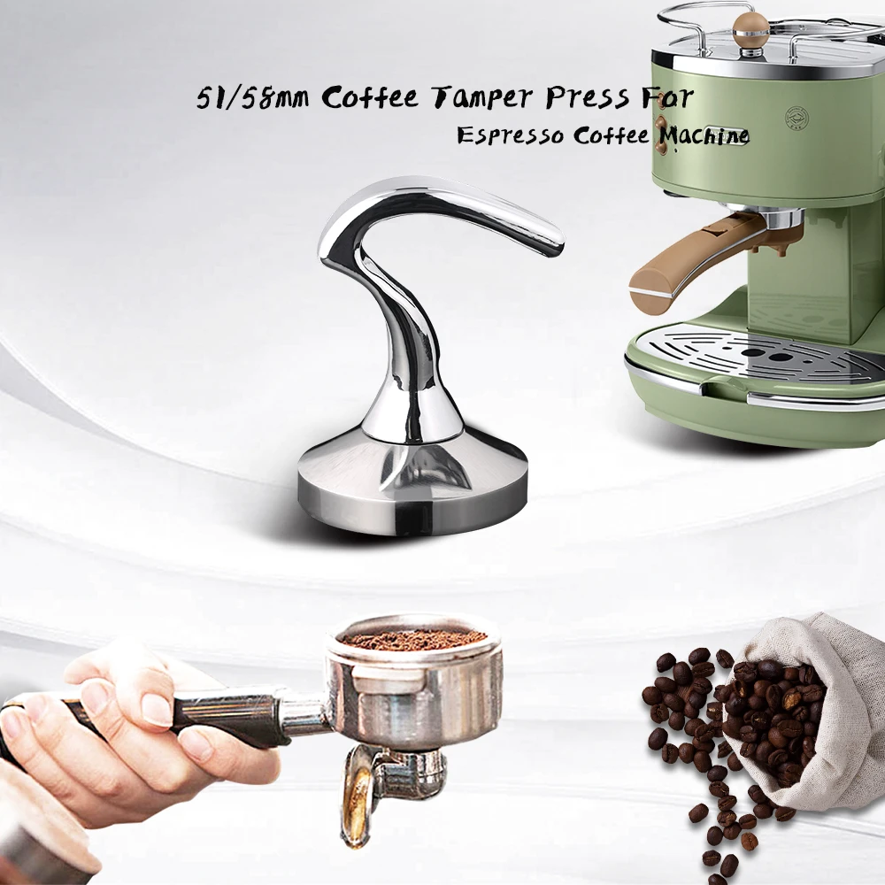 51/54/58 мм Breville Delonghi Krups кофемолка из нержавеющей стали пресс o Powder плоский