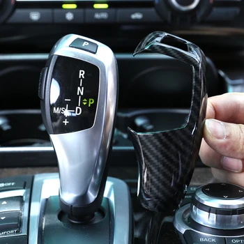 

Auto Accessories Interior ABS Gear Shift Cover Decoration Sticker For BMW 3 5 series E60 E70 E71 E90 E92 E87 X1 E84 Car Styling