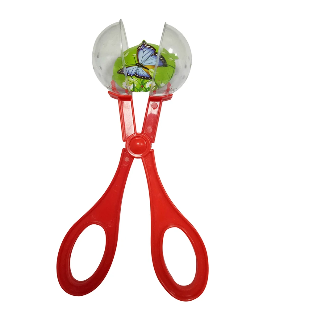 Bug Insect Catcher Scissors Tongs Tweezers Scooper Clamp Kids Toy Cleaning Tool For Biological outdoor adventure game toys 6