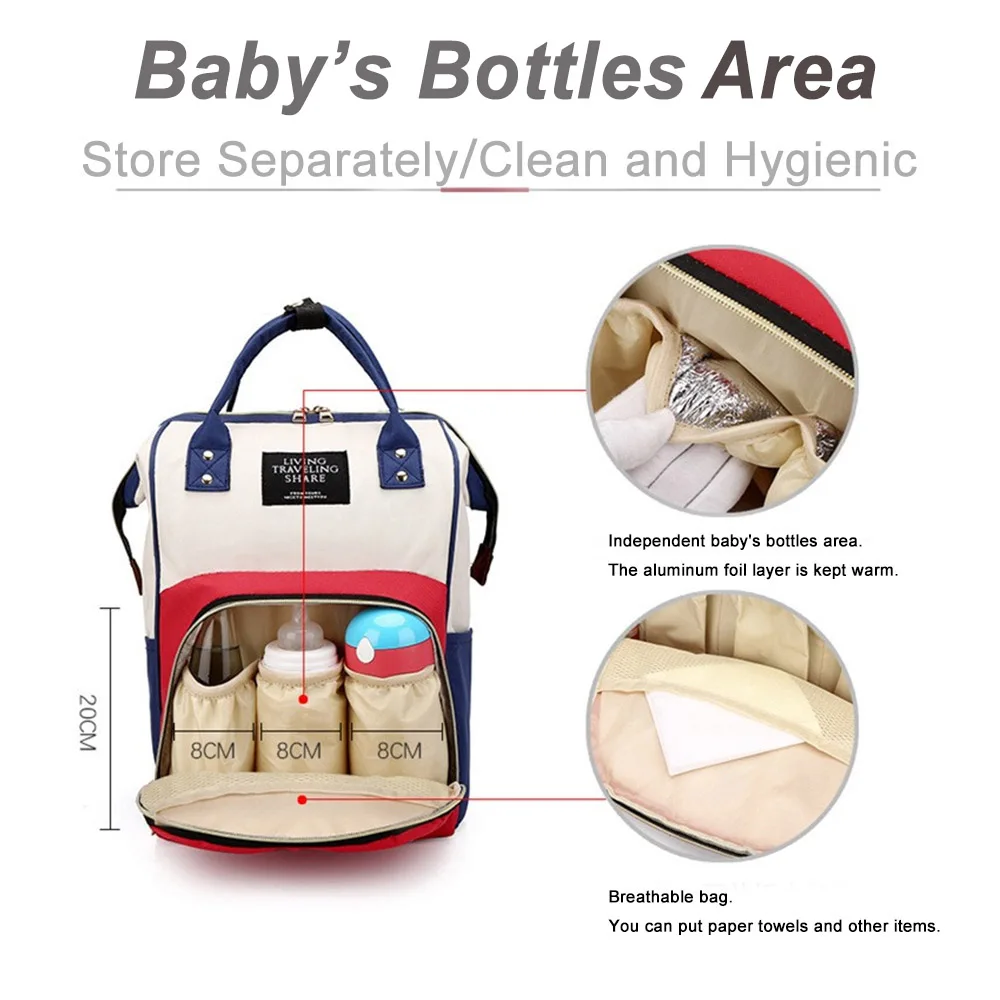 Многофункциональная Мумия для беременных подгузник сумка брендовая Большая вместительная Детская сумка рюкзак для путешествий дизайнерская сумка для ухода за ребенком