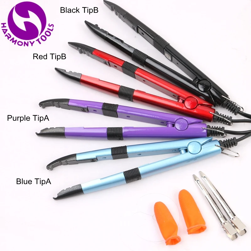 Najtaniej Prezent + 1 sztuka regulowana temperatura wstępnie wiązana keratyna narzędzia do przedłużania włosów Mini złącze do przylutowania Fusion