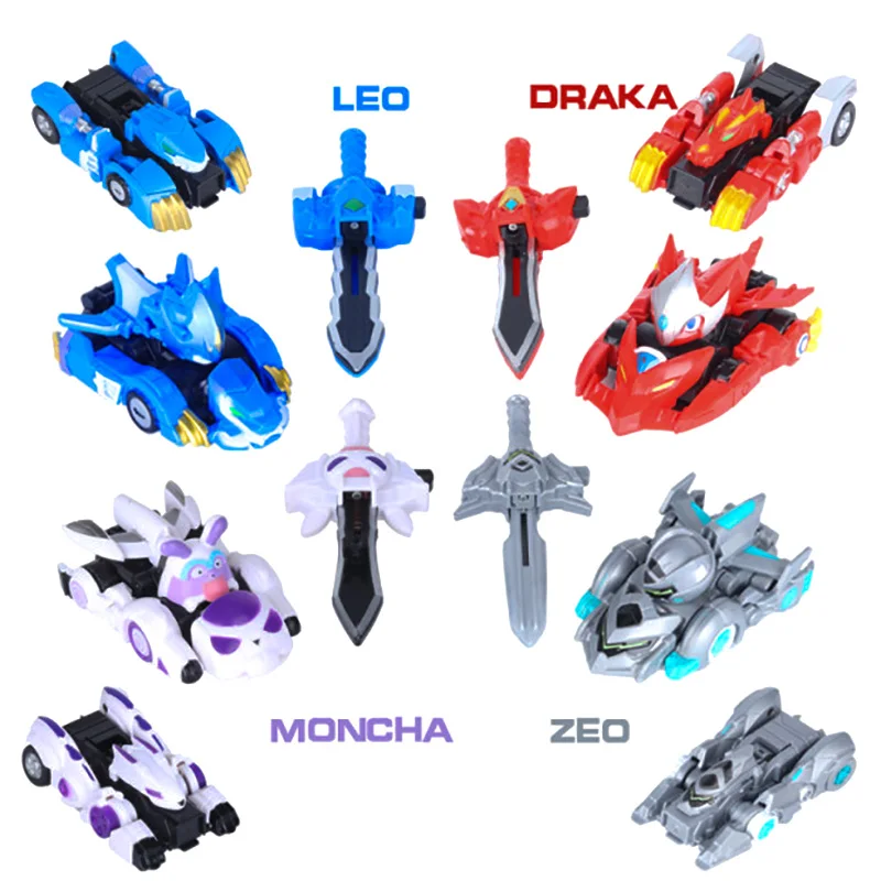 Робот трансформер Monkart Toy Bitroid Zero Draka Rarrken Leo Moncha Pixie Vasper Dante Car для детей