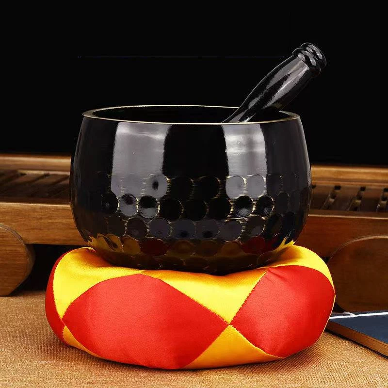 Pure Copper Buddha Sound Bowl Practice Bowl Nepal Handmade Buddha Tibetan Bowl Bowl Buddhist Song Pure Bowl 4