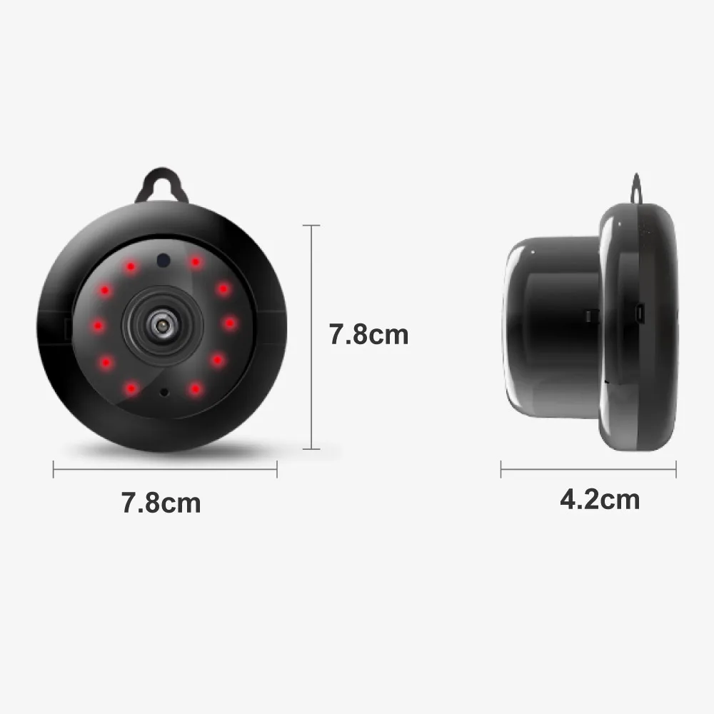 HD 720P беспроводная мини Wi Fi IP камера домашней безопасности ИК Ночное Видение