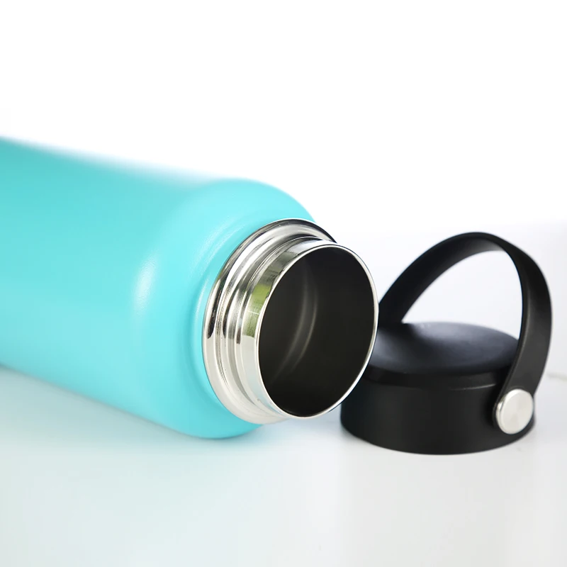 ZOOOBE 32 унций Спортивная бутылка для воды из нержавеющей стали с вакуумной изоляцией с широким горлышком портативная термос для путешествий на открытом воздухе