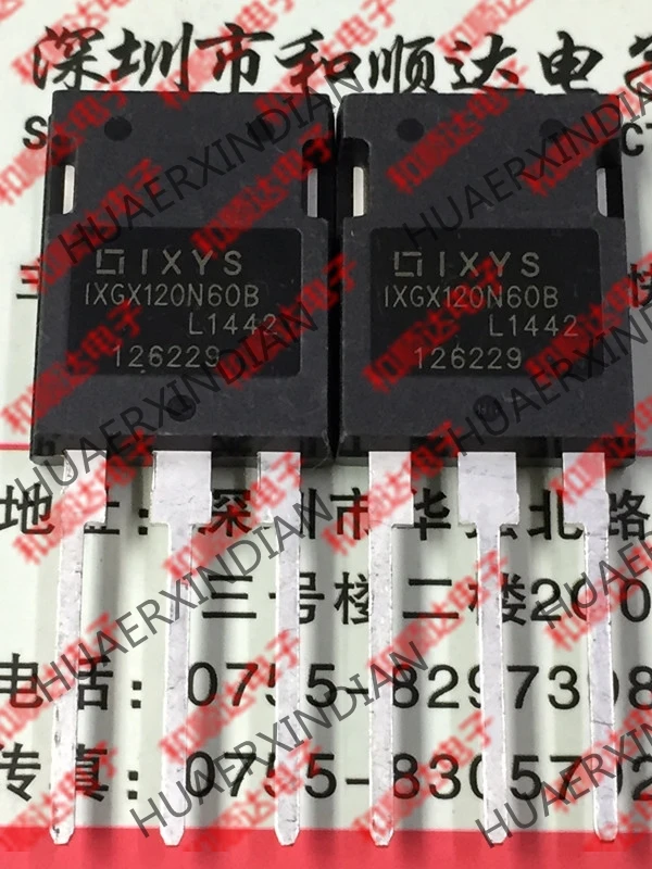 10 шт./лот, новое и оригинальное IXGX120N60B TO-247 IGBT 600V 120A