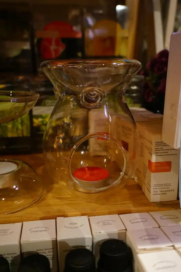 В форме вазы GlassTea держатель света, ароматерапия Аромалампа, воск расплава теплее