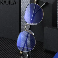 Анти-синий светильник, очки для компьютера для мужчин/женщин, Новое поступление, плоские зеркальные металлические TR90, трендовые очки для чтения, lunette lumiere bleue