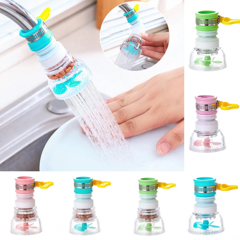 360°Rotating Faucet Nozzle Mini Tap Water Purifier Filter Kitchen Splash-proof Booster Shower Head | Обустройство дома