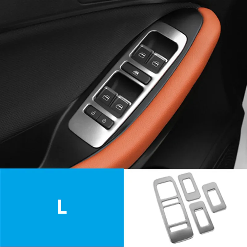 L Для Chery Tiggo 7, Tiggo7, автомобильная interier яркая полоса рамка отделка - Название цвета: L